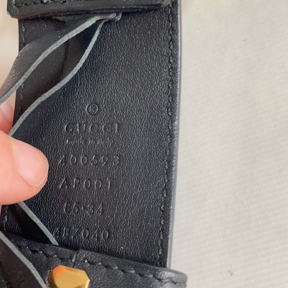 Authentic Gucci Double G Belt main image 6